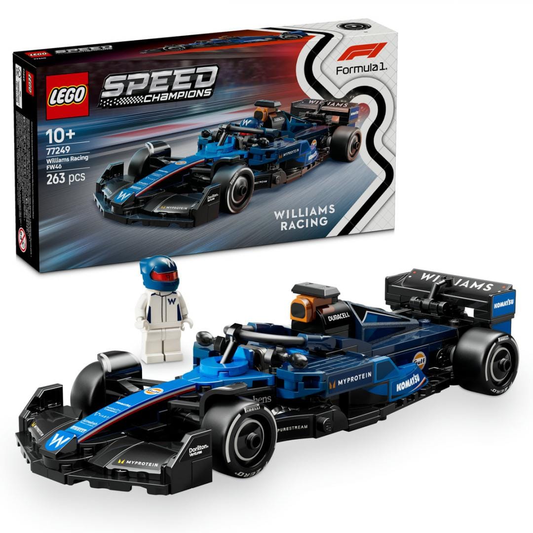 Lego Jucării Set Constructie LEGO Williams Racing FW46 77249 | Formula 1, Masina Curse, Cadou