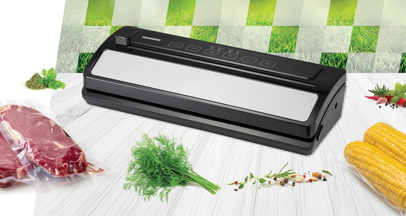 Heinner Aparat de vidat Aparat de Vidat Heinner HAV-E110SS | Inox, Functie Sigilare, Accesorii Incluse