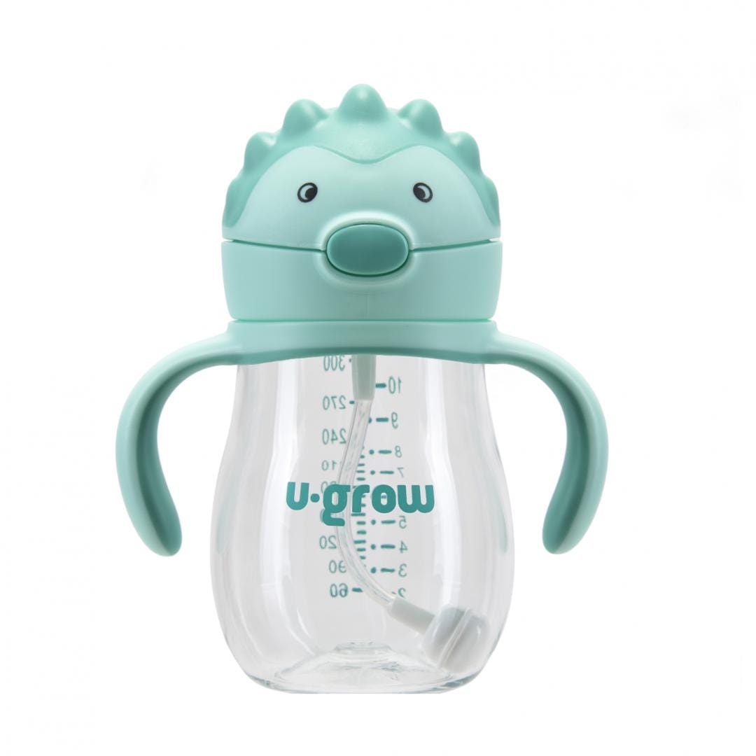 U-Grow Alimentație bebe Cana U-Grow UG03-SIP330 | Tritan, 330ml, Pai, Manere