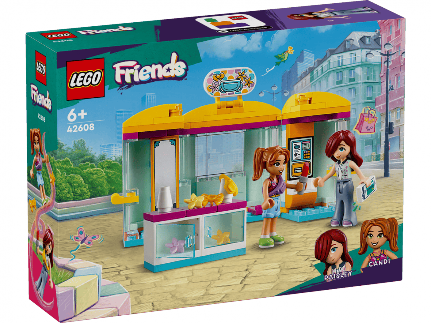 Lego Jucării Set Constructie LEGO 42608 | Magazin de Mici Accesorii, Cadou, Colectie