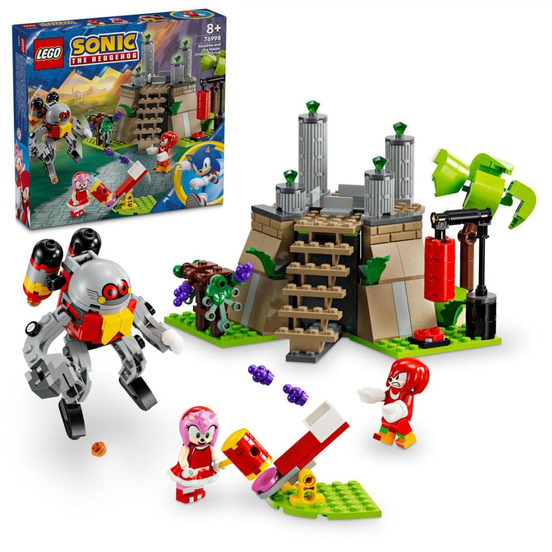 Lego Jucării Set Constructie LEGO Sonic 76998 | Knuckles si Altarul Master Emerald, 264 Piese, 8+