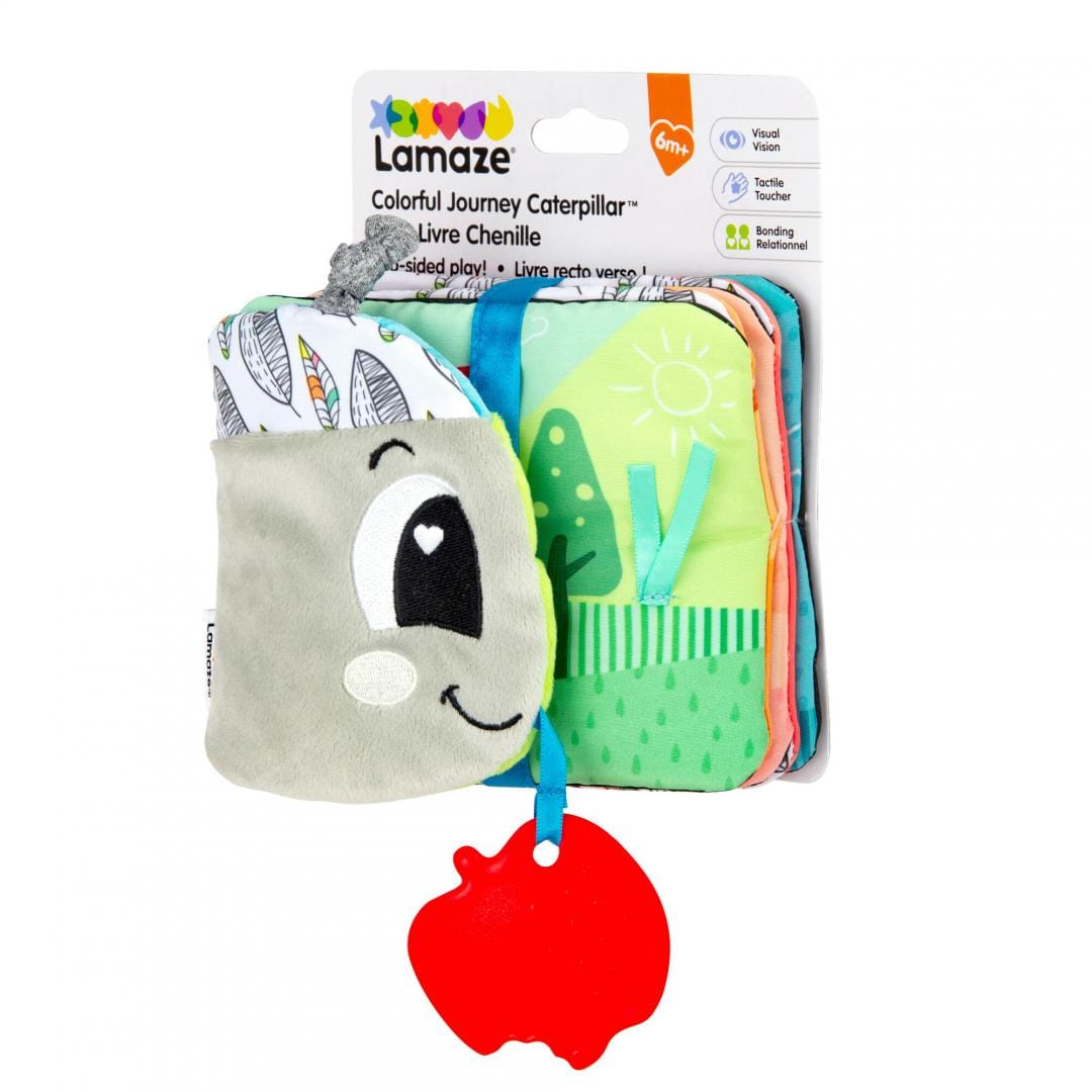 Tomy Jucării Jucarie Bebelusi Lamaze T27463 | Carte Colorata, Calatoria Omidei, Interactiva