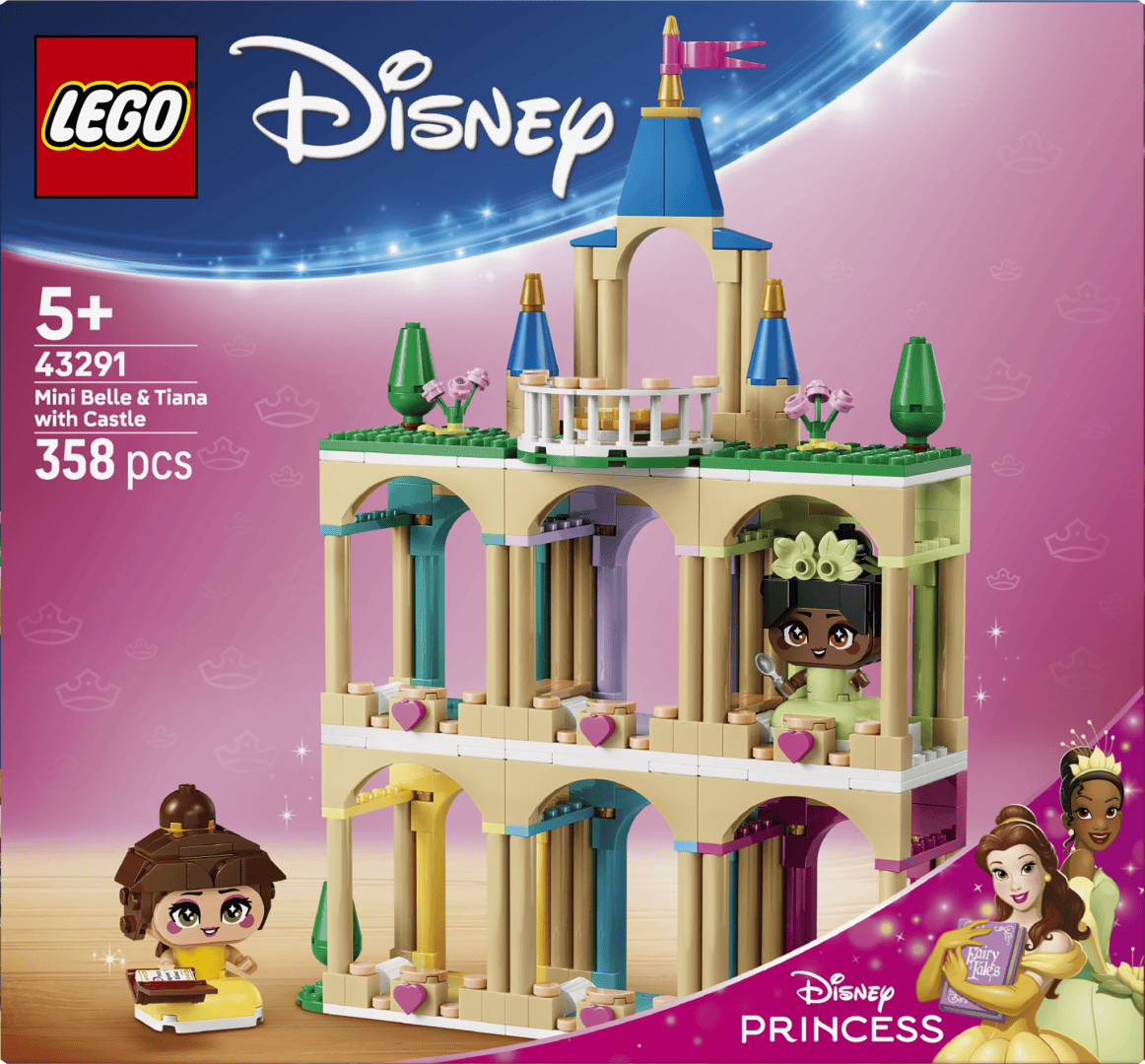 Lego Jucării Set Constructie LEGO Disney Princess 43291 | Belle si Tiana, Castel, 125 Piese, 5+