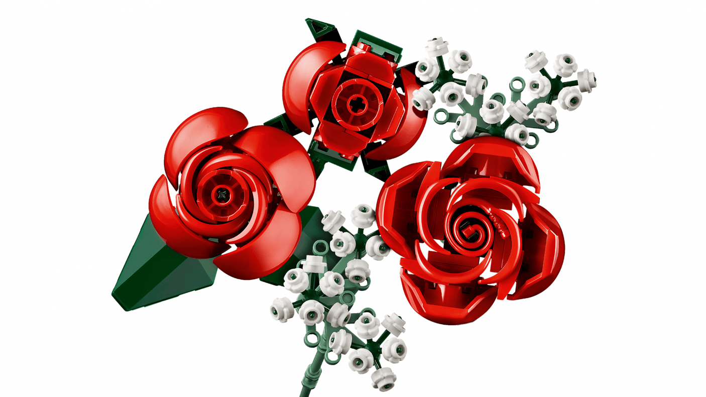 Lego Jucării Set Constructie LEGO Icons 10328 | Buchet de Trandafiri, Decor, Cadou