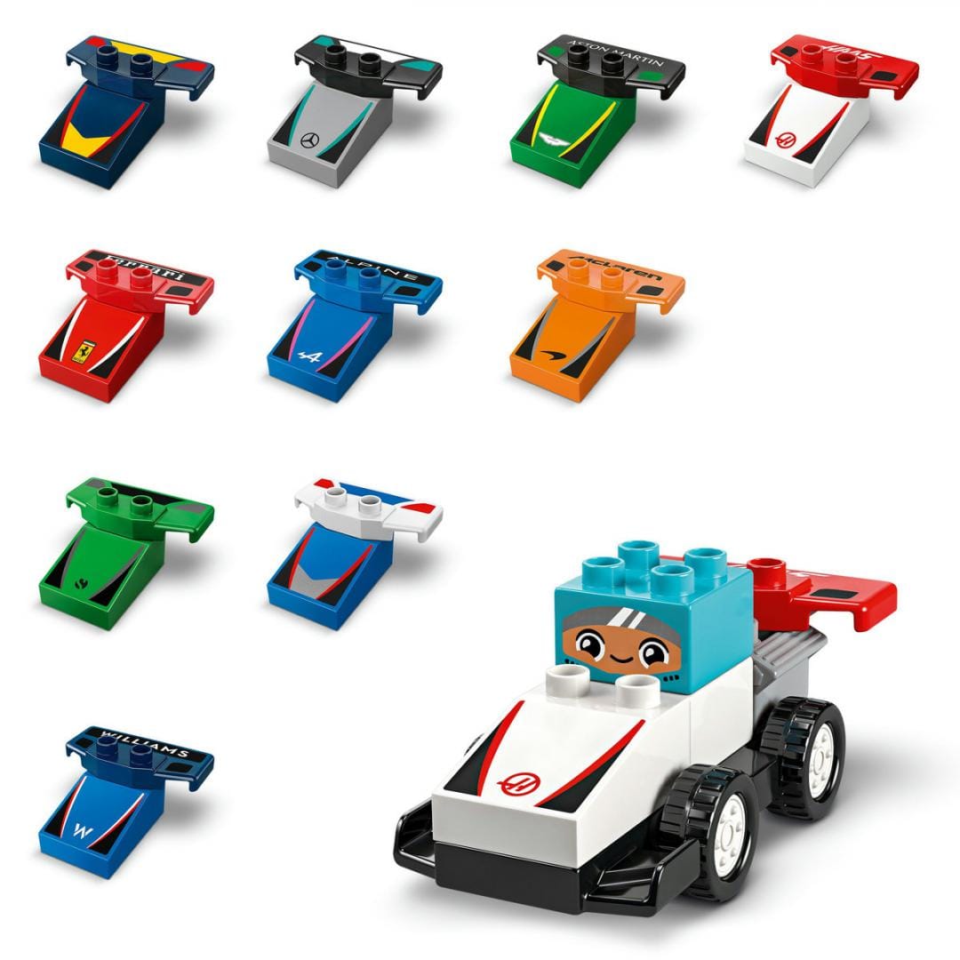 Lego Jucării Set Constructie LEGO Speed Champions 10445 | Masini si Piloti Curse F1, Cadou