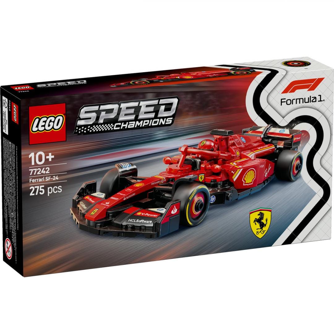 Lego Jucării Set Constructie LEGO Speed Champions 77242 | Masina Curse F1, Ferrari SF-24
