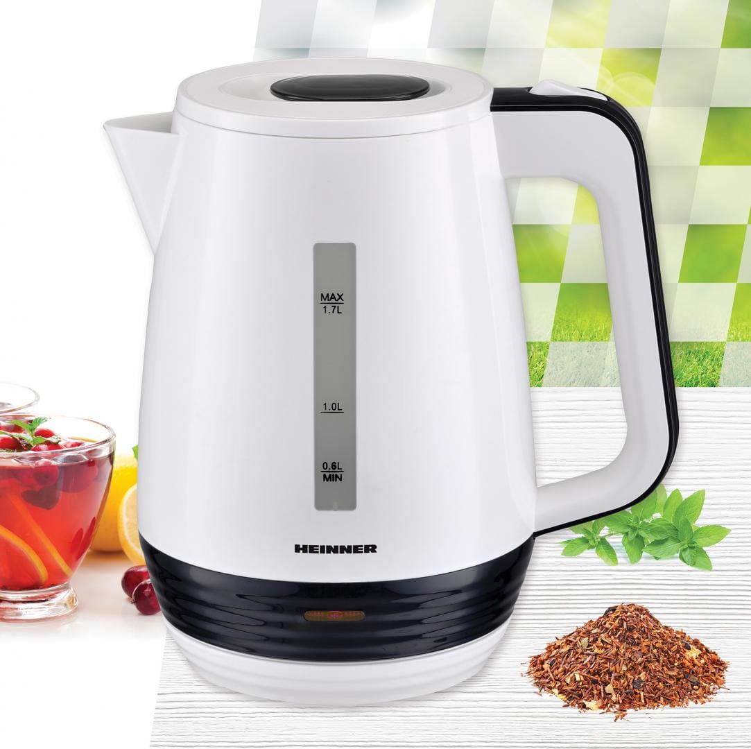 Heinner Fierbator Fierbator Electric Heinner HEK-17WH | 1.7L, 2200W, Alb