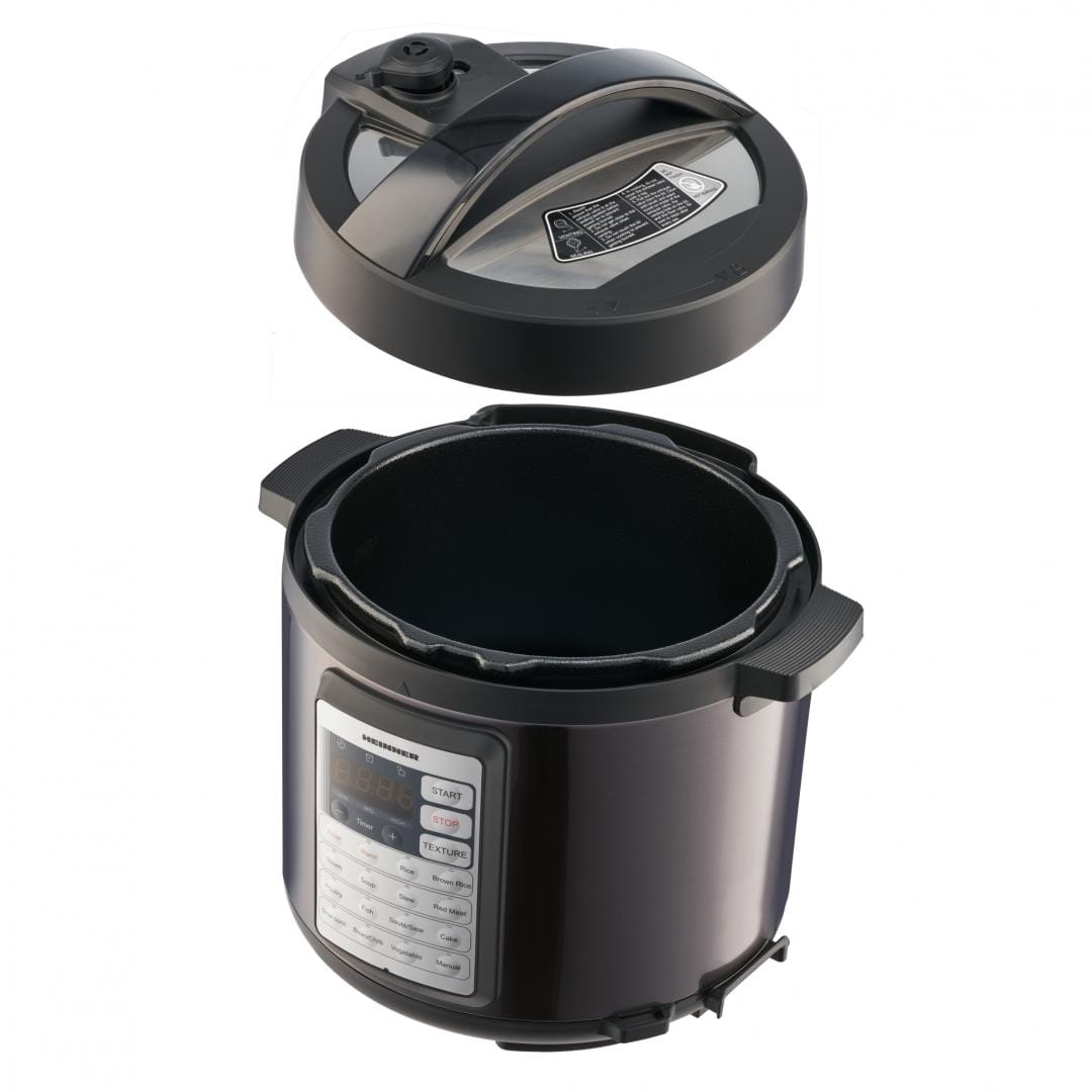 Heinner Multicooker Multicooker Cu Presiune Heinner HPCK-38BK | 5L, 1000W, 14 Programe, Negru