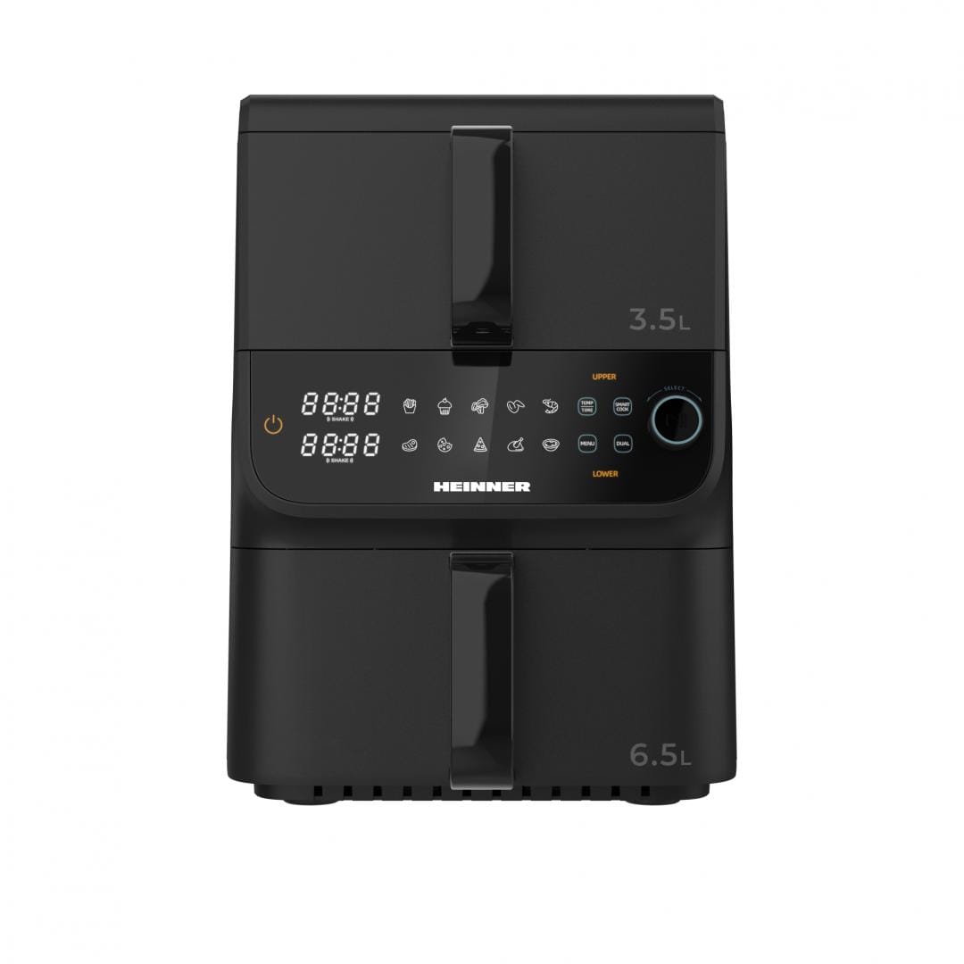 Heinner Friteuza Friteuza Heinner HAF-C10DBS25BK | Dubla, Etajata, 10L, 2500W, Negru