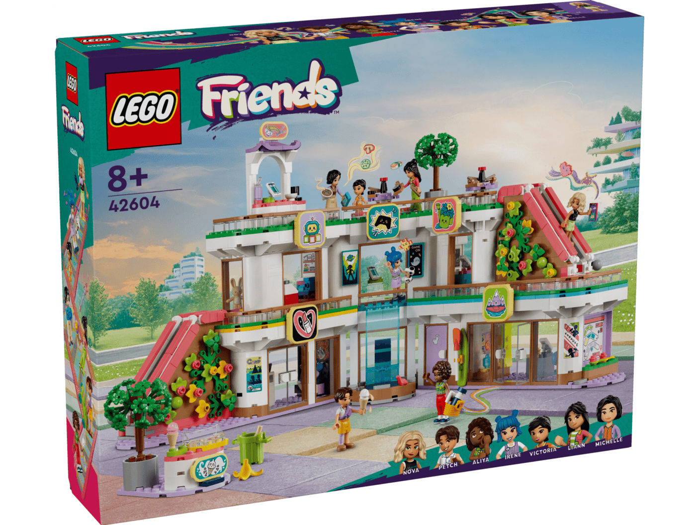 Lego Jucării Set Constructie LEGO 42604 | Mallul Heartlake City, 1682 Piese, 8+