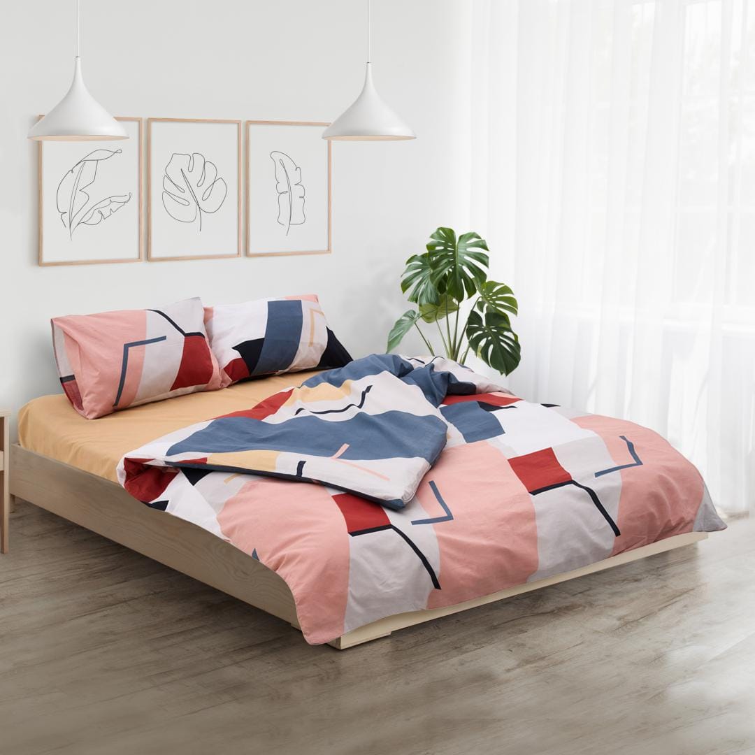Heinner Lenjerie de pat Lenjerie Pat Heinner HR-KGBED-132-RIN | King Size, Bumbac, 132 TC