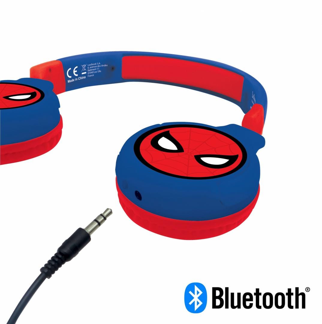 Lexibook Jucării Casti Wireless Lexibook HPBT010SP | Pliabile, Spider-Man, Bluetooth