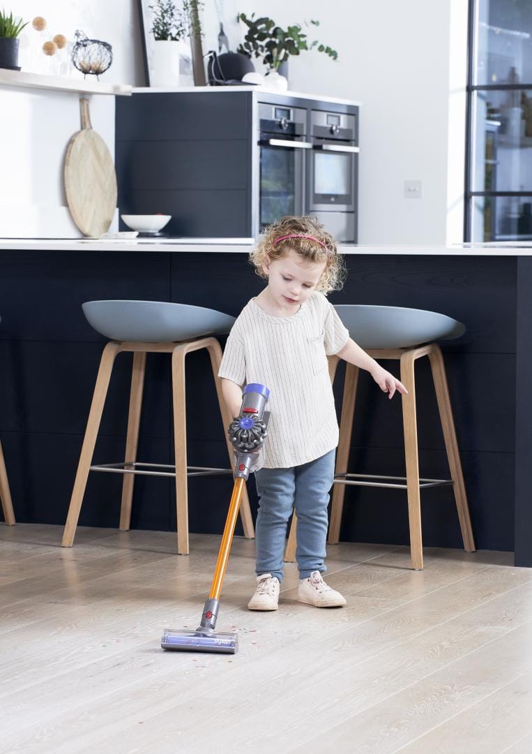 Casdon Jucării Jucarie Casdon CASDON68750 | Aspirator Copii, Dyson Fara Fir, Interactiv