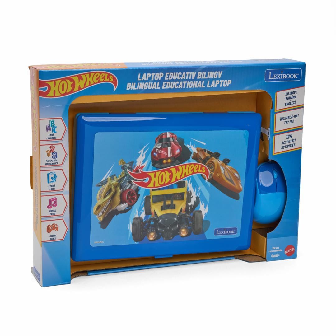Lexibook Jucării Laptop Educational Lexibook JC598HWI6 | Bilingv En/Ro, Interactiv, Cadou