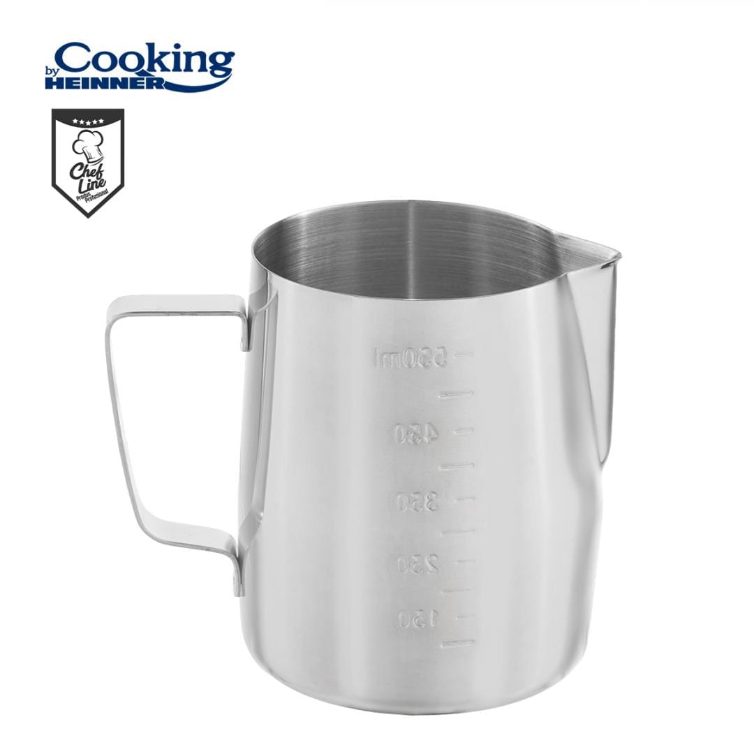 Heinner Cana filtranta Cana Lapte Inox Heinner HR-YMJ-CL550 | 550ml, Chef Line, Argintiu