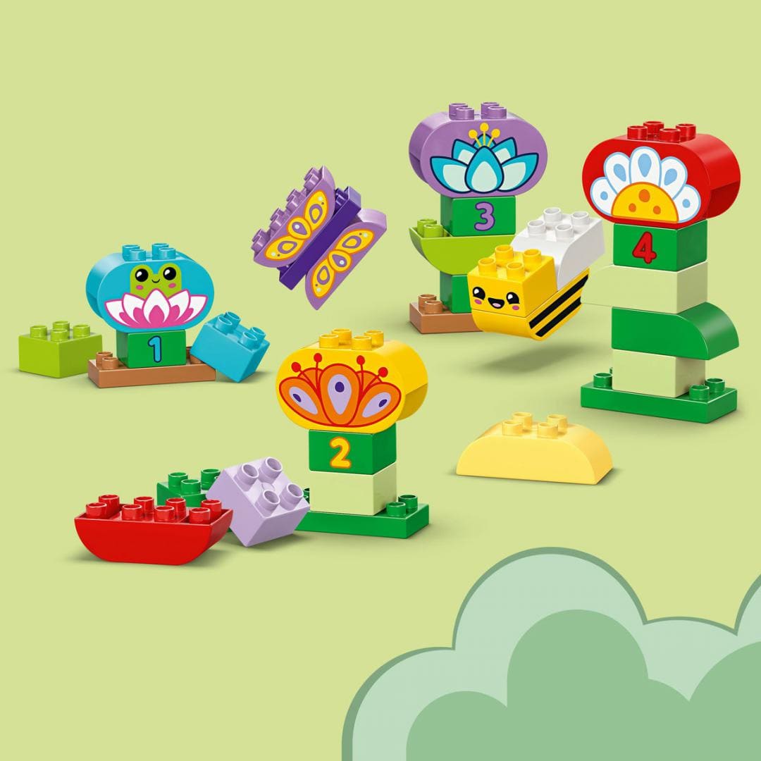 Lego Jucării Set Constructie LEGO 10444 | Gradina si Flori Creative, Multicolor, Cadou