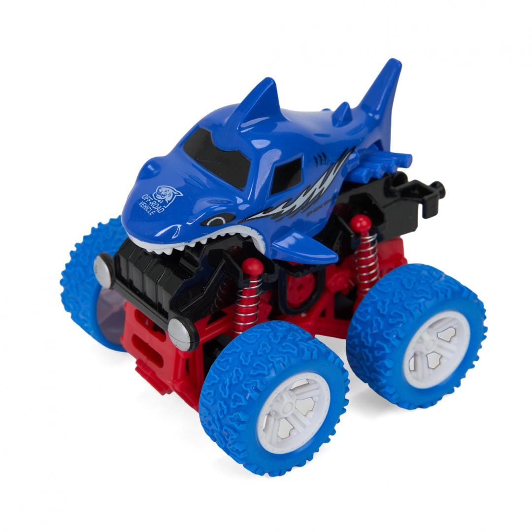 MomKi Jucării Jucarie MomKi MOMKI1819-20ABS | Masina Off-road 4X4, 360 Grade, 10.8cm, Albastra