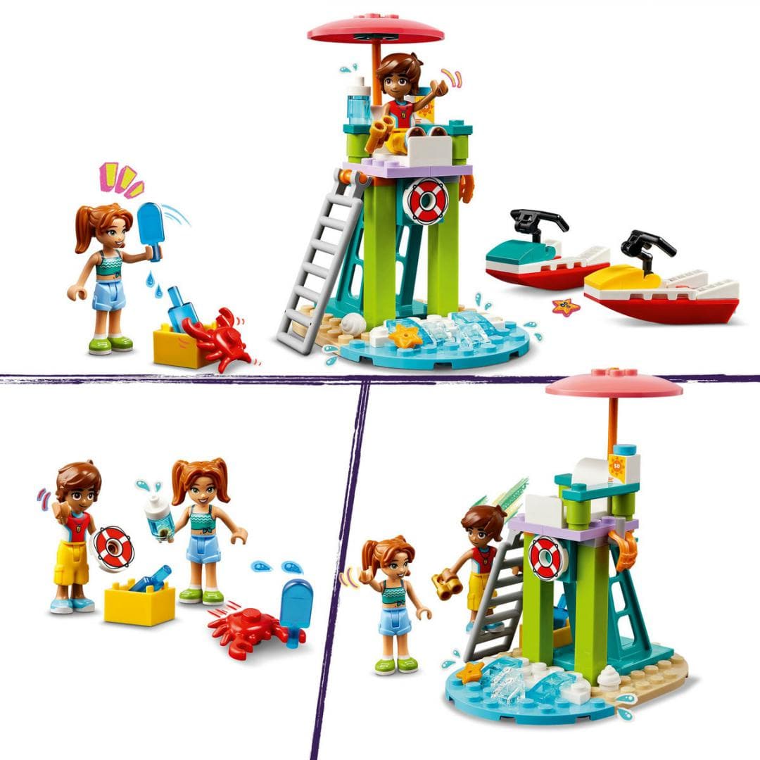 Lego Jucării Set Constructie LEGO 42623 | Scuter Acvatic pe Litoral, Cadou Copii
