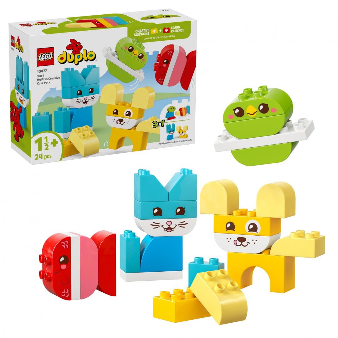Lego Jucării Set Constructie LEGO Creator 3-in-1 10477 | Animalute de Companie, Multicolor, Cadou