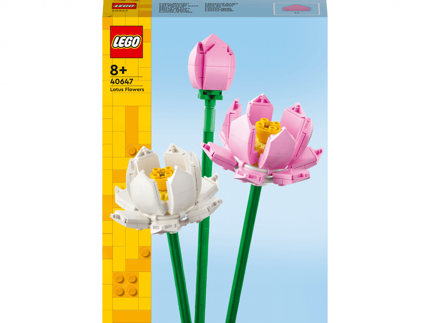 Lego Jucării Set Constructie LEGO 40647 | Flori de Lotus, Decor, Cadou