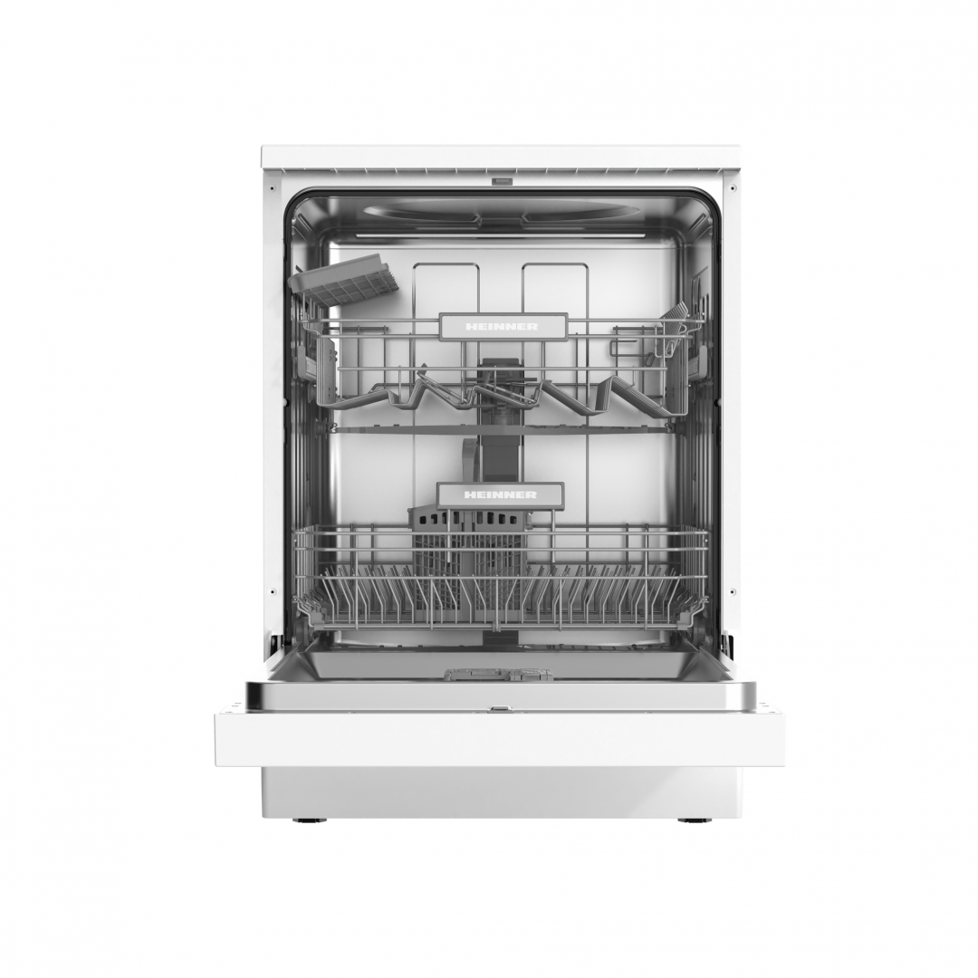 Heinner Masina de spalat vase Masina de Spalat Vase Heinner HDW-FSM60614DWE++ | 14 Seturi, Clasa E, Display Digital, 6 Programe