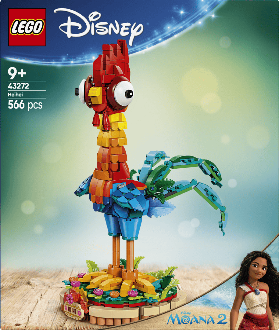 Lego Jucării Set Constructie LEGO Disney Heihei 43272 | Vaiana, Personaj, Cadou