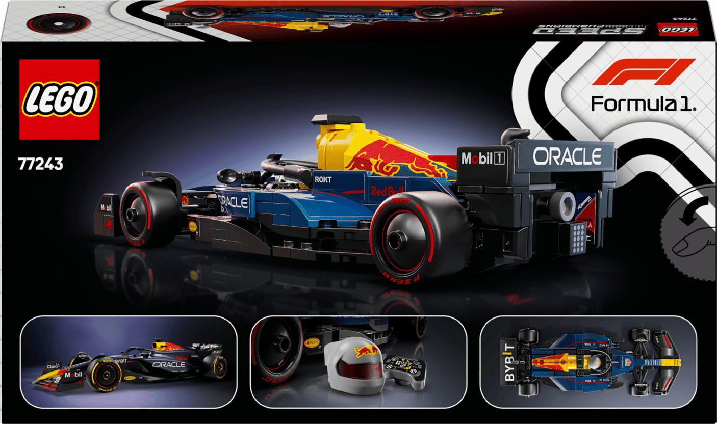 Lego Jucării Set Constructie LEGO Oracle Red Bull Racing RB20 77243 | Formula 1, 1304 Piese, 18+