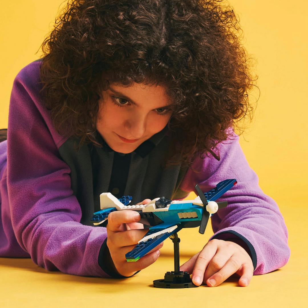 Lego Jucării Set Constructie LEGO Creator 3-in-1 31160 | Avion de Curse, 3IN1, Cadou
