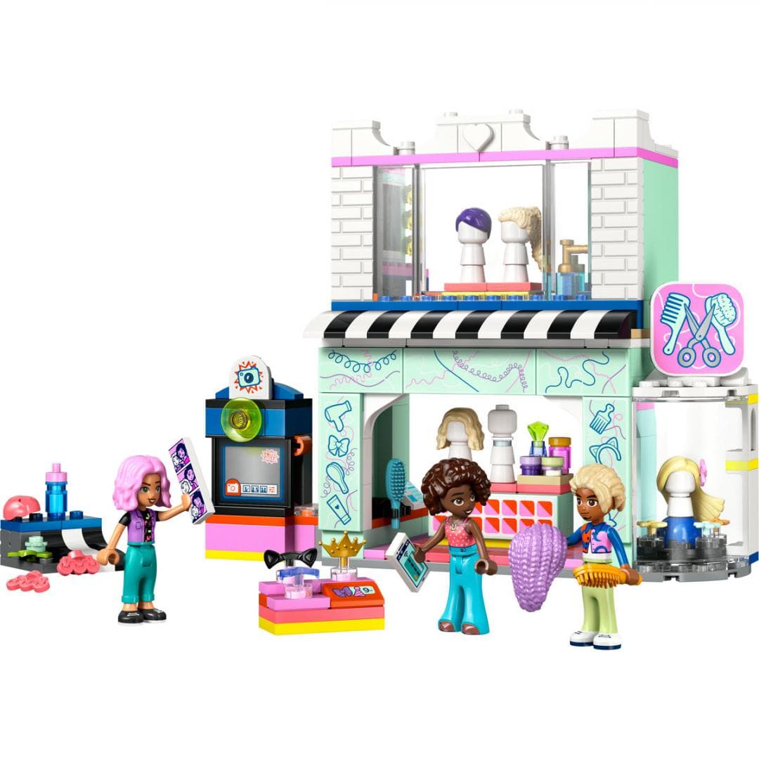 Lego Jucării Set Constructie LEGO 42662 | Salon Coafura, Magazin Accesorii, 3-in-1
