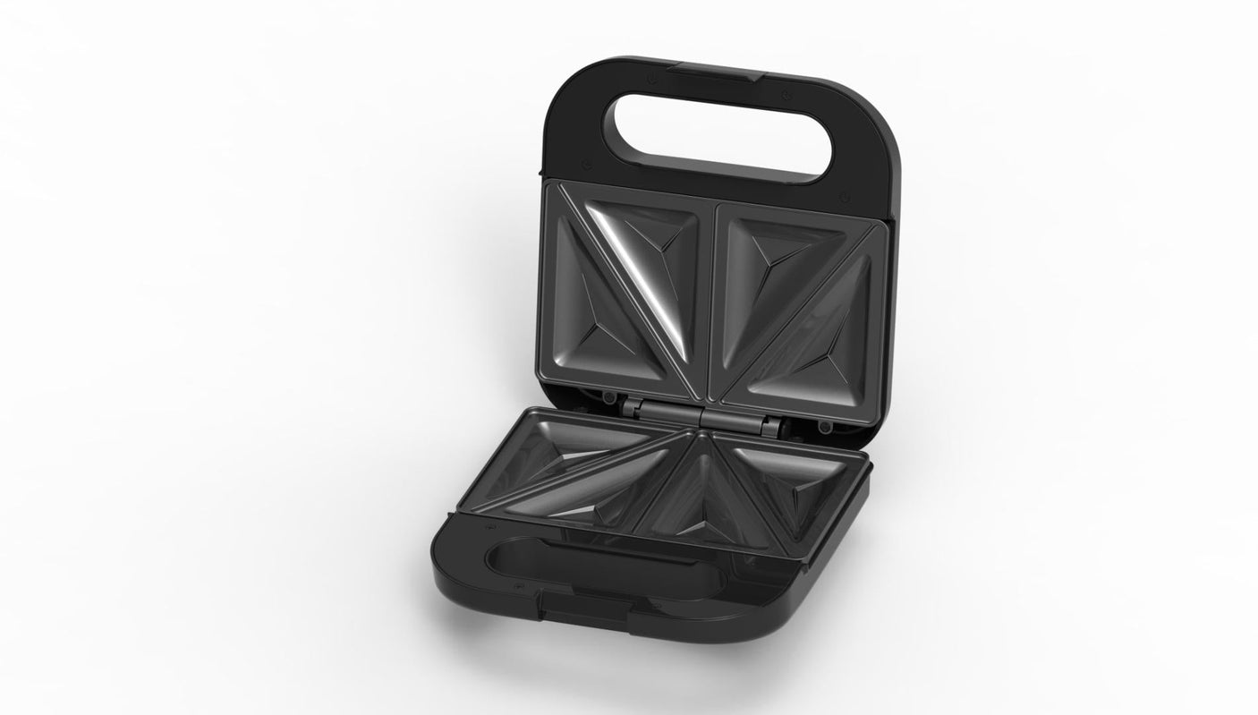 Heinner Sandwich maker Sandwich Maker Heinner SM-K750FSBK | 750W, Placi Antiaderente, Negru