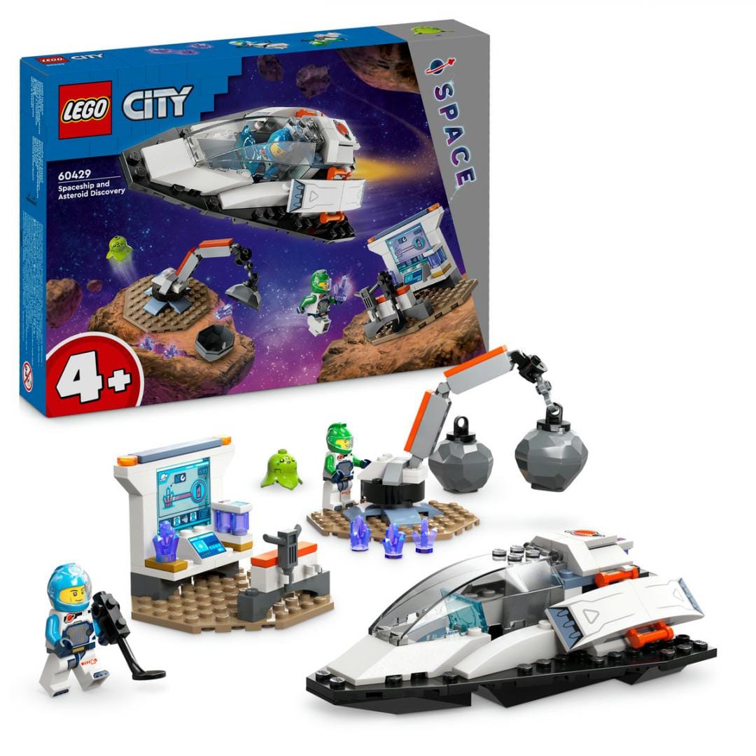 Lego Jucării Set Constructie LEGO City 60429 | Nava Spatiala, Asteroid, 126 Piese, 6+