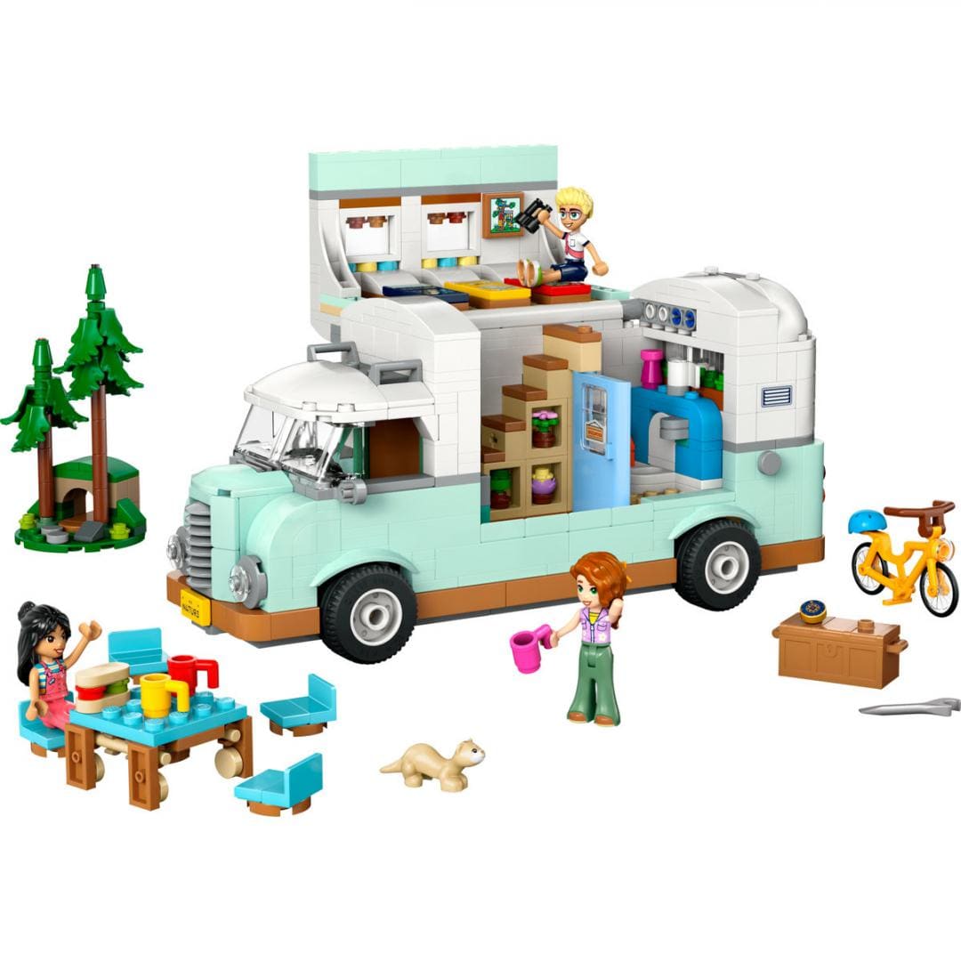Lego Jucării Set Constructie LEGO Technic 42663 | Aventura in Rulota cu Prietenii, Camping