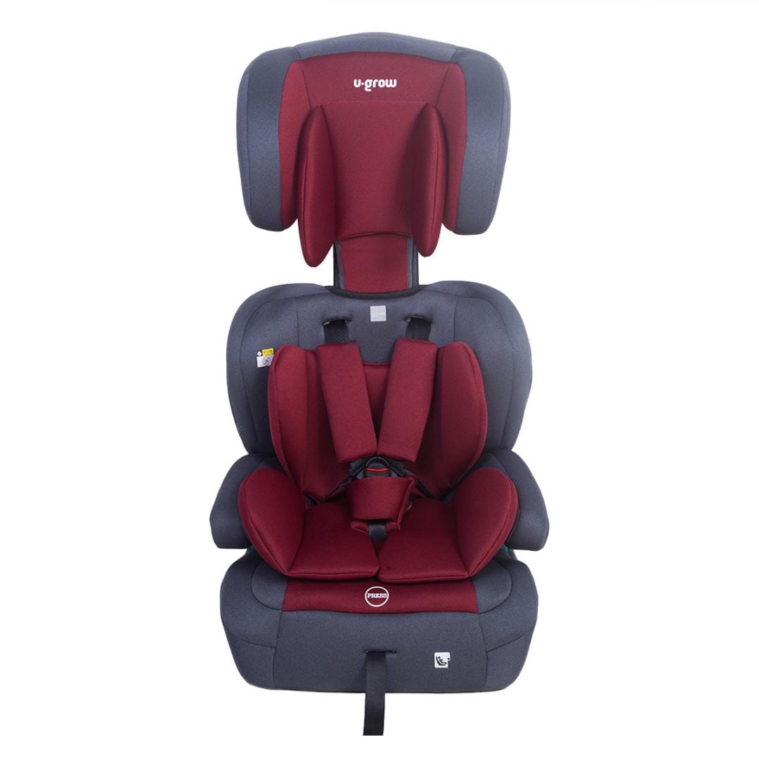 U-Grow Puericultură Scaun Auto U-Grow UG-301ISO-RD | 76-150cm, 15 Luni-12 Ani, R129, Isofix, Rosu
