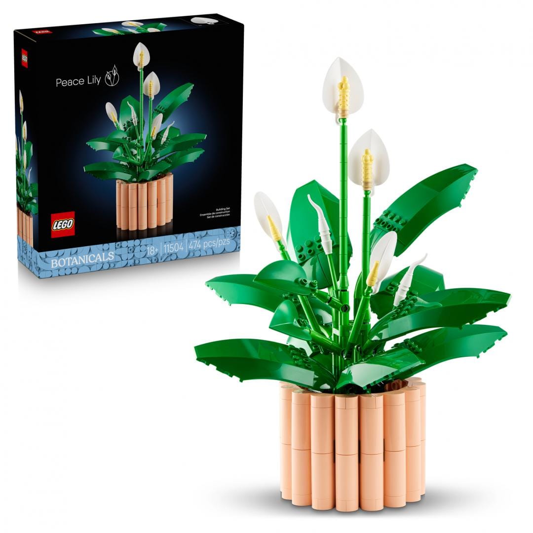 Lego Jucării Set Constructie LEGO 11504 | Crinul Pacii, Plante, Decorativ, Cadou