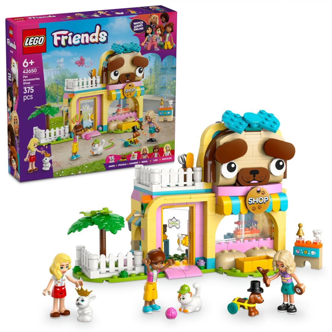 Lego Jucării Set Constructie LEGO 42650 | Magazin Accesorii Animale, Interactiv, Cadou
