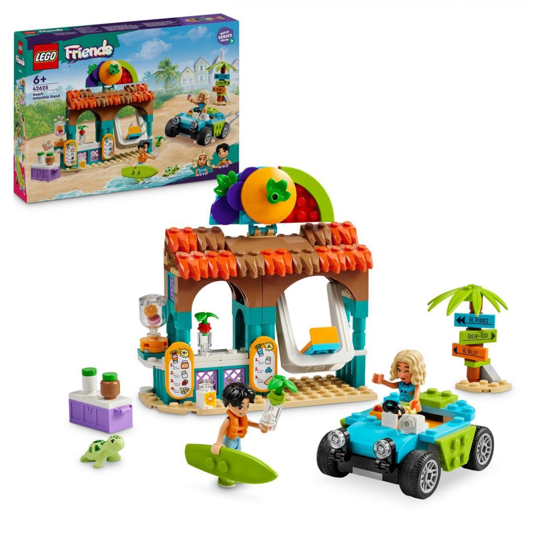 Lego Jucării Set Constructie LEGO 42625 | Chiosc Smoothie-uri pe Plaja, Cadou
