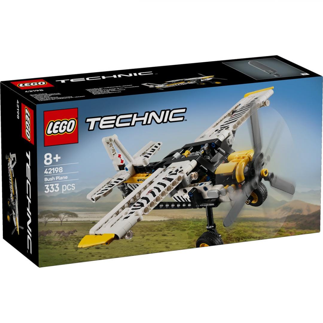 Lego Jucării Set Constructie LEGO Technic 42198 | Avion Zone Greu Accesibile, Cadou