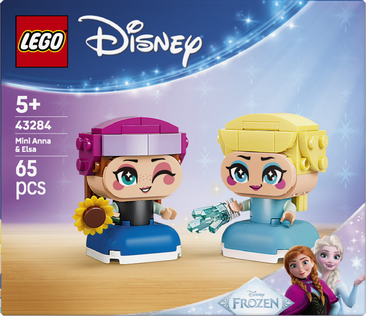 Miniprintesele Anna și Elsa LEGO43284