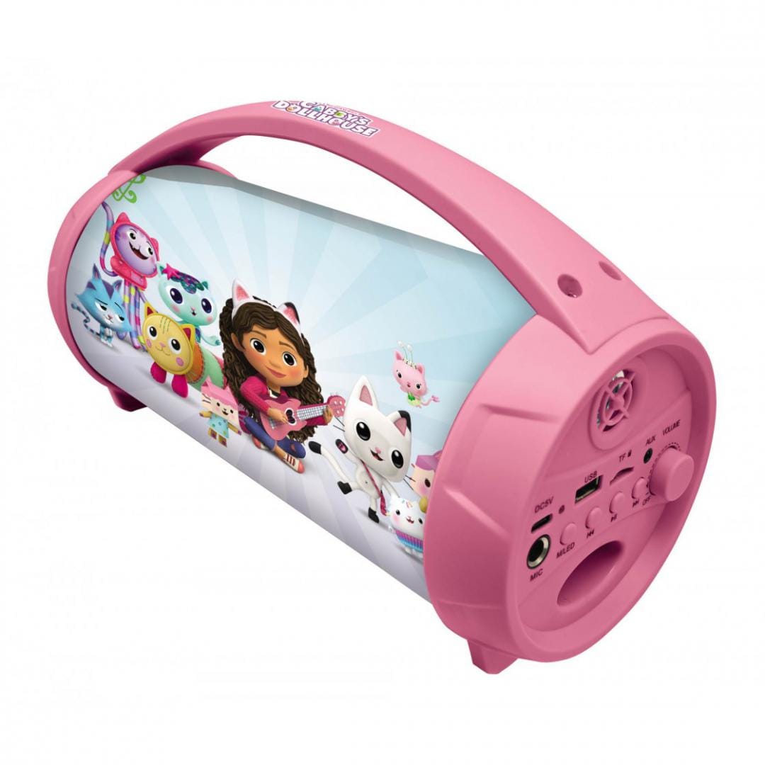 Lexibook Jucării Boxa cu Microfon Lexibook BTP585GDHZ | Gabby, Lumini LED, Portabila