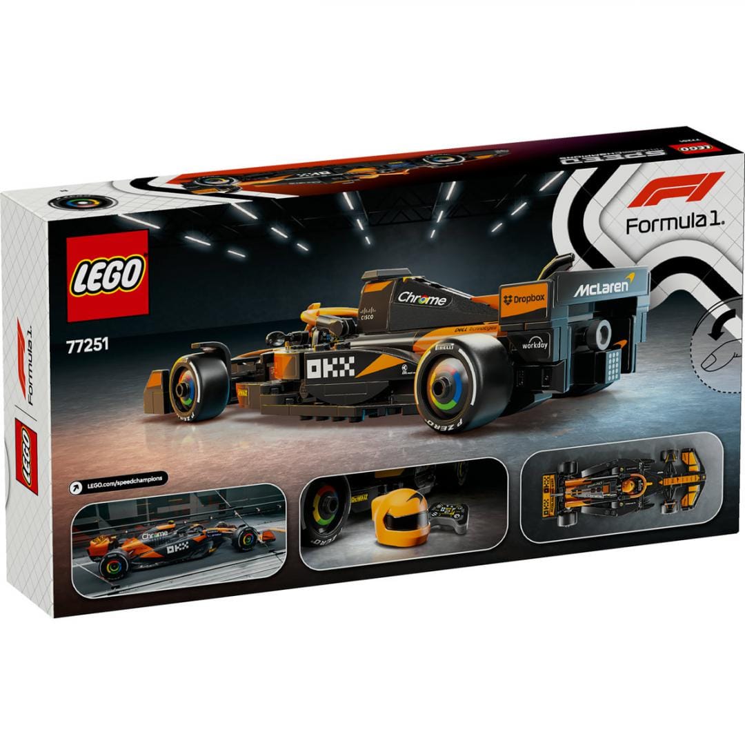 Lego Jucării Set Constructie LEGO Speed Champions 77251 | McLaren F1, Team MCL38, Masina Curse
