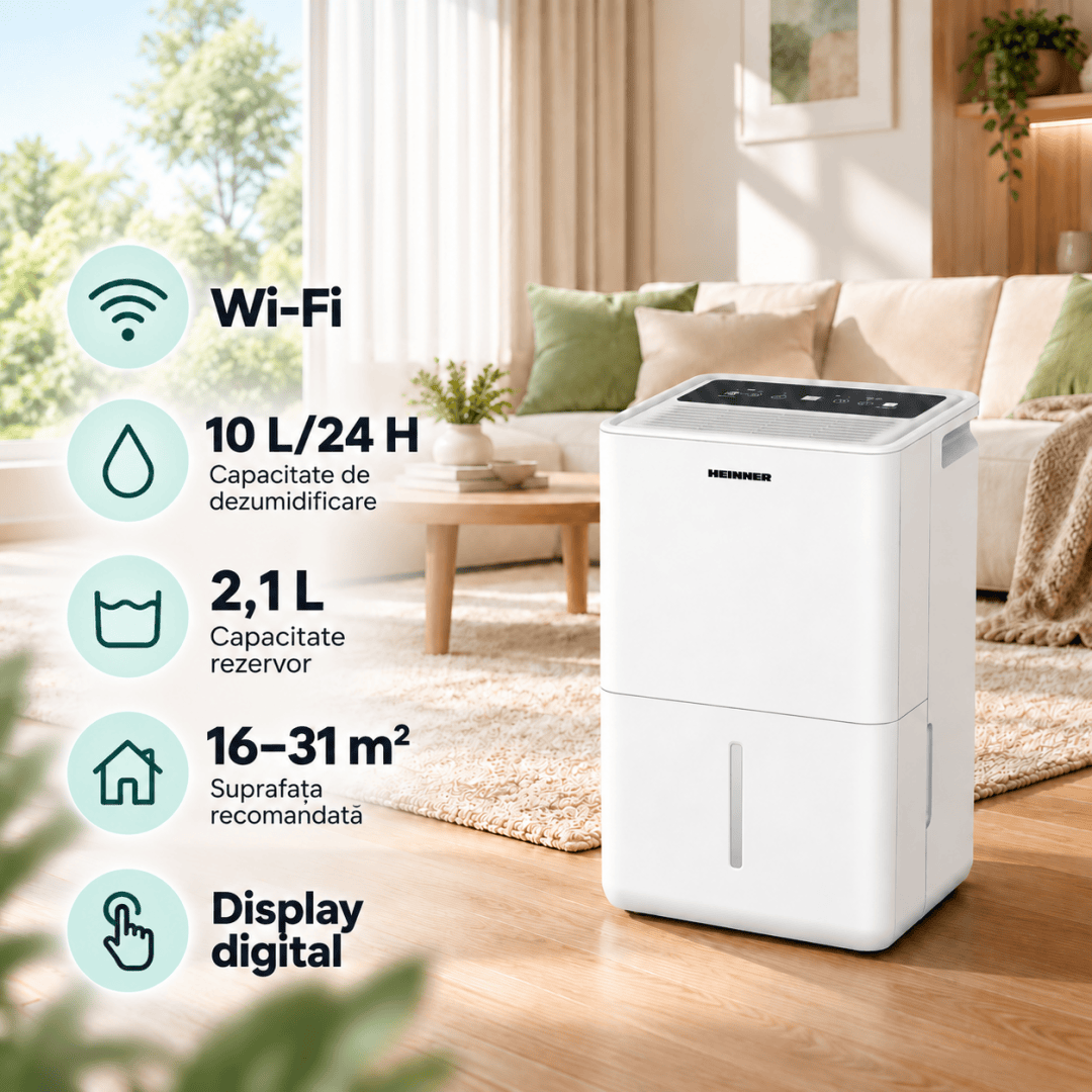 HEINNER DEZUMIDIFICATOR HEINNER HDU-M10FWIFI