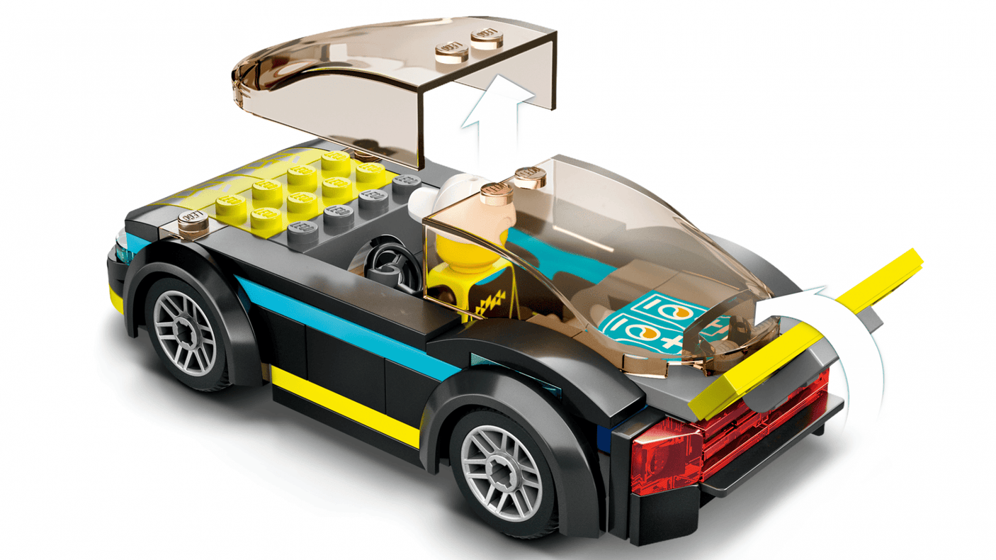 Lego Jucării Set Constructie LEGO 60383 | Masina Sport Electrica, City, Cadou
