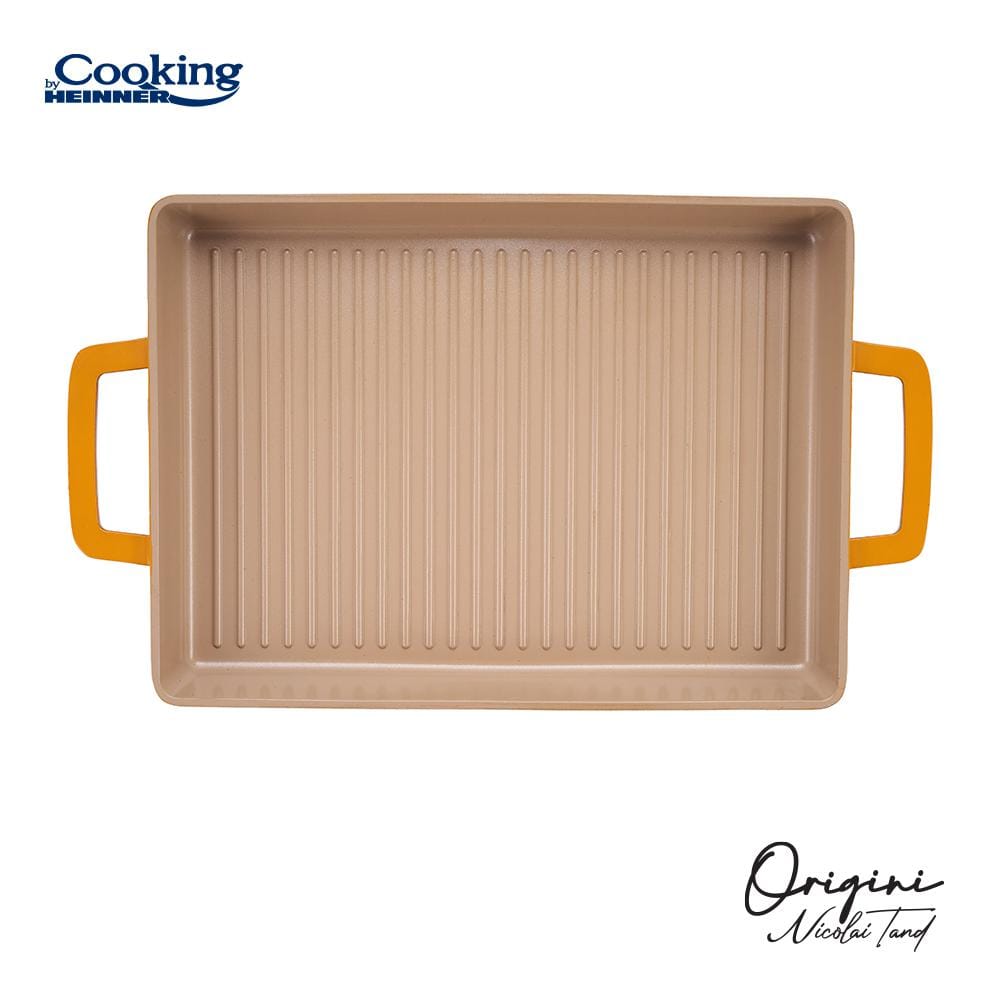 Heinner Tava Tava Gratar Heinner HR-BJK-G36 | Aluminiu Turnat, 36x26.4cm, Nicolai Tand
