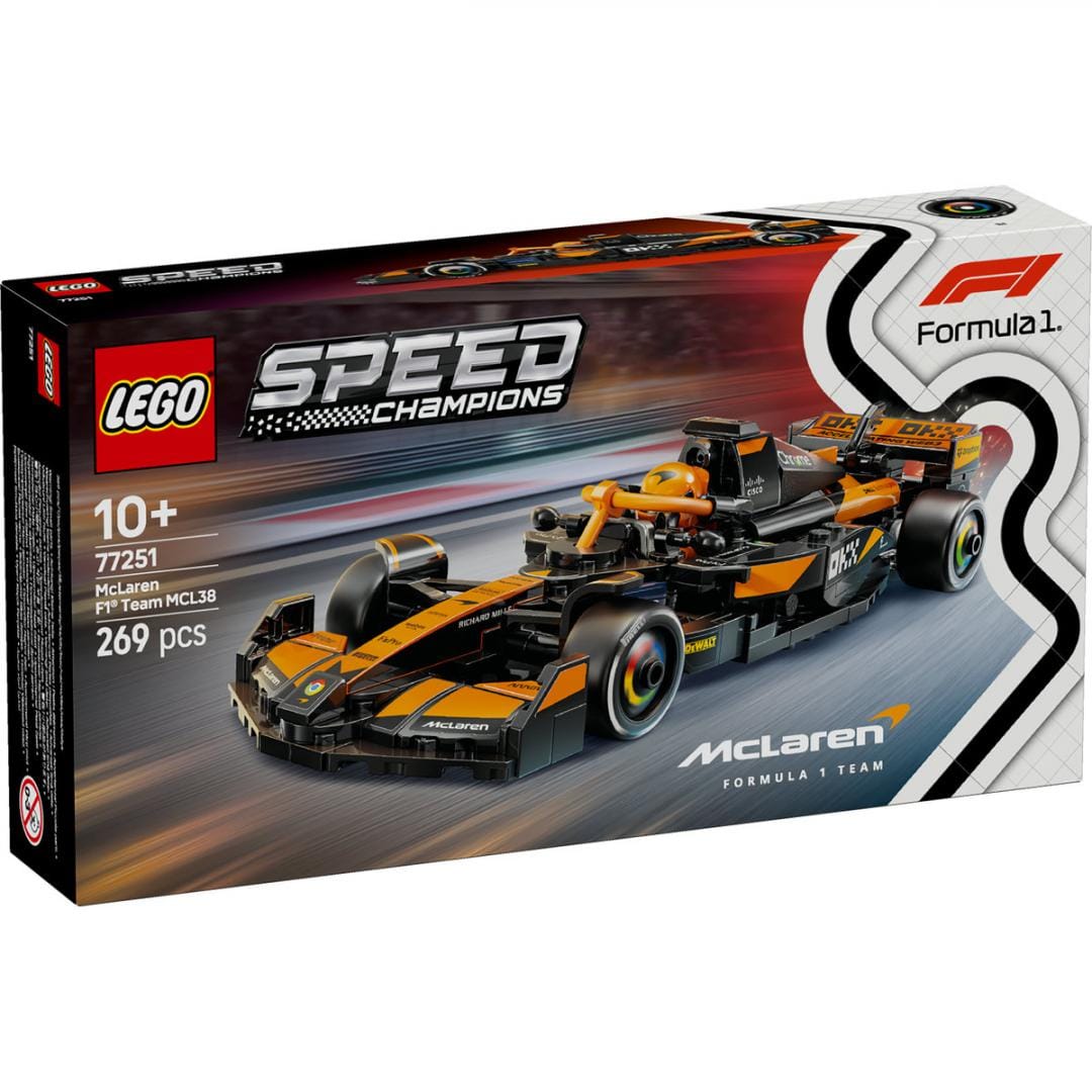 Lego Jucării Set Constructie LEGO Speed Champions 77251 | McLaren F1, Team MCL38, Masina Curse