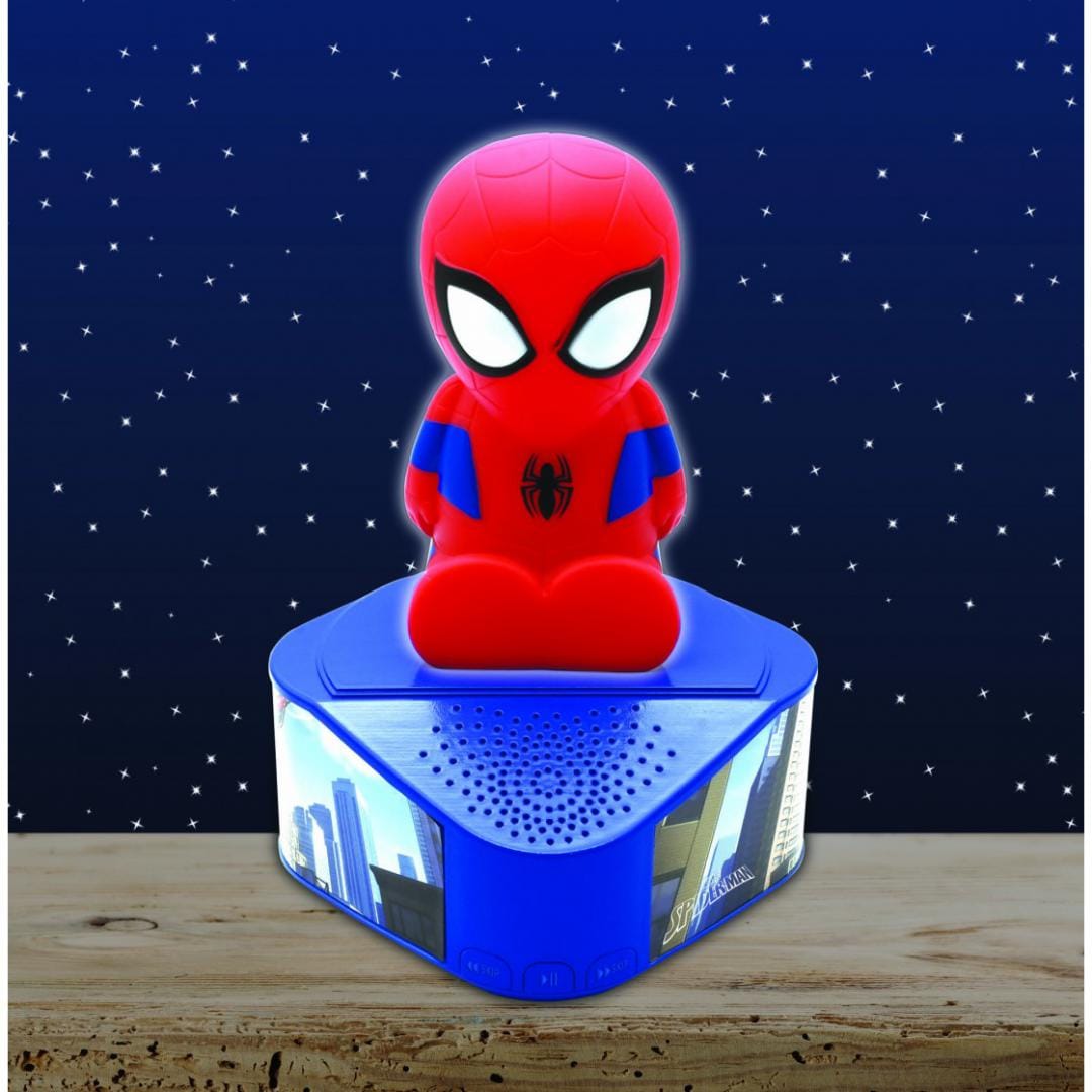 Lexibook Jucării Boxa cu Lumini Lexibook BTD80SP | Spider-man, Lumini de Noapte, Portabila