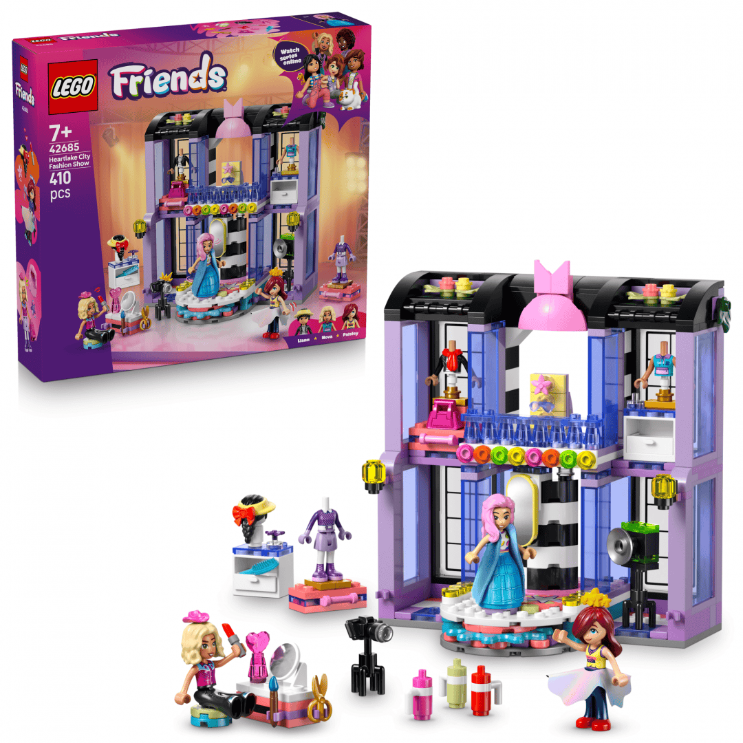 Lego Jucării Set Constructie LEGO Friends 42685 | Show de Moda, Heartlake City, Cadou