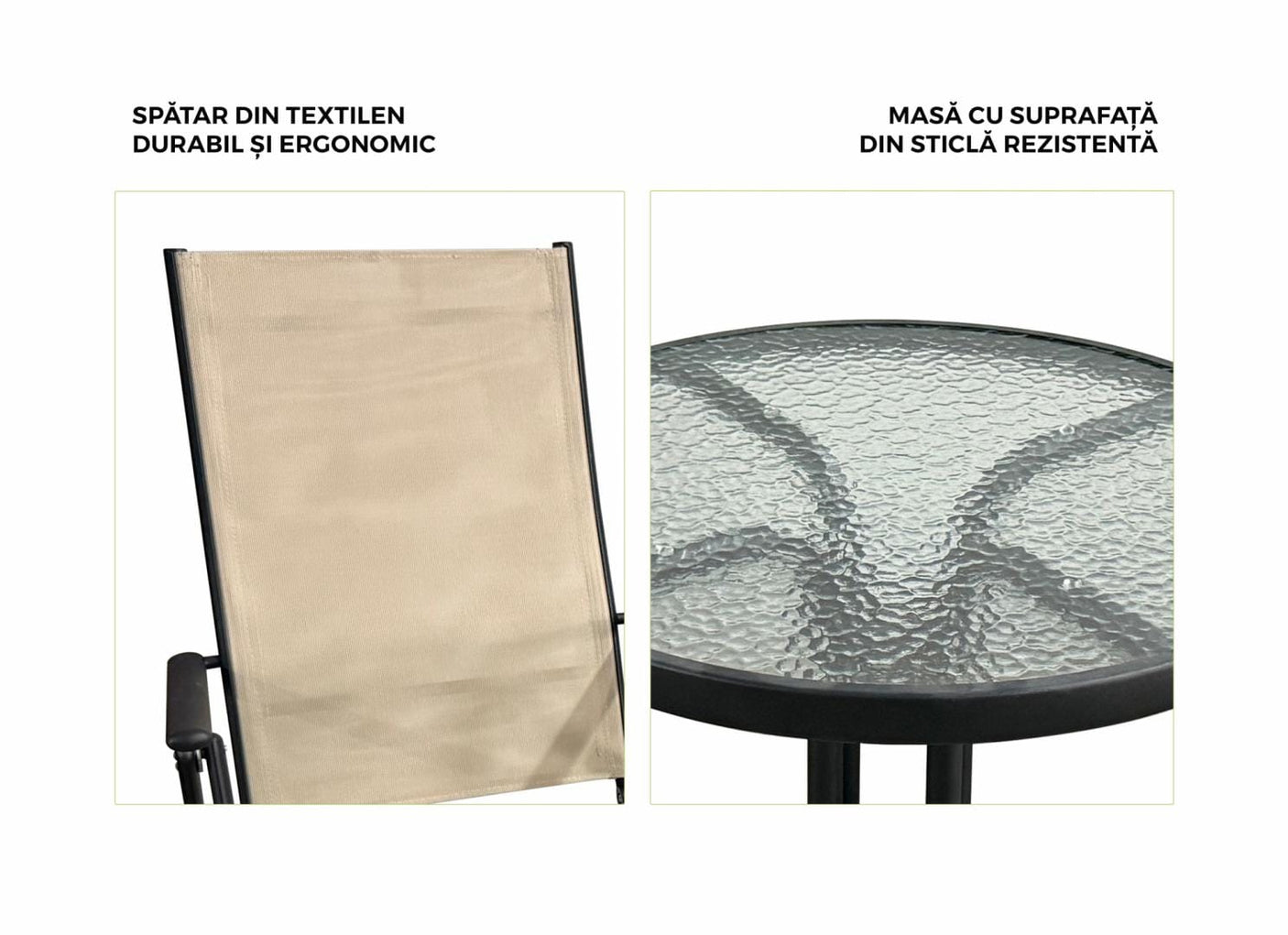Heinner Set mobila Set Mobila Heinner DSMT002 | 2 Scaune + Masa, Texas
