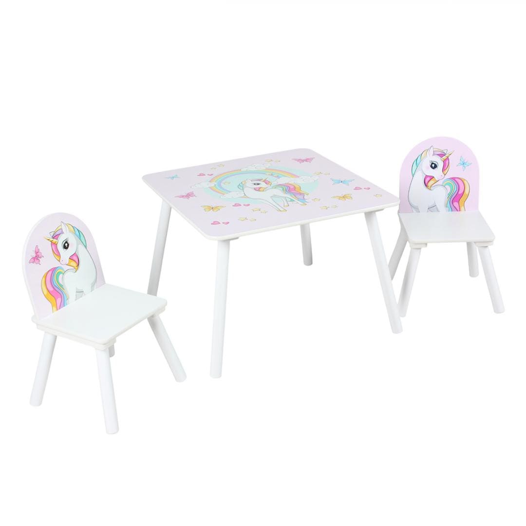 U-Grow Puericultură Set 2 Scaune + Birou U-Grow UGMB01-UNC | Unicorns, Copii