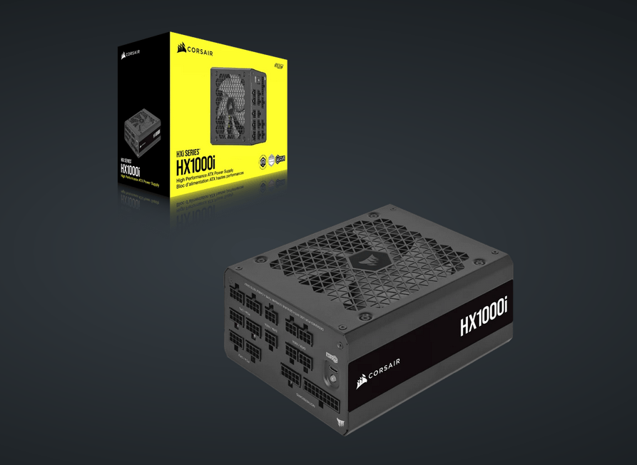 Corsair Sursa alimentare Sursa Corsair HX1000i CP-9020259-EU | 1000W, 80+ Platinum, Full Modulara, ATX 3.0