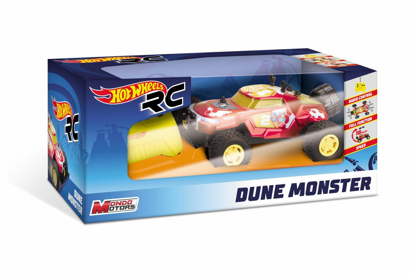 Mondo Jucării Masinuta Teleghidata Mondo HW Monster Terrain Storm MDHW636822 | Hot Wheels, Off-Road, Cadou